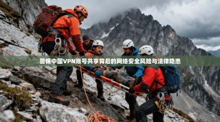警惕中国VPN账号共享背后的网络安全风险与法律隐患