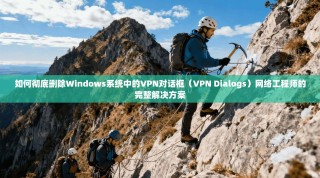 如何彻底删除Windows系统中的VPN对话框（VPN Dialogs）网络工程师的完整解决方案