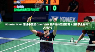 Ubuntu 14.04 系统中配置 OpenVPN 客户端的完整指南（适用于企业与个人用户）