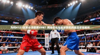 为何H1Z1玩家必须使用VPN？网络优化与全球联机的底层逻辑解析