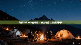 免费手机VPN有哪些？安全与隐私需谨慎权衡