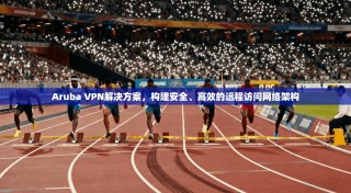 Aruba VPN解决方案，构建安全、高效的远程访问网络架构