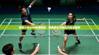 警惕小米VPN免费陷阱，网络安全与隐私风险全解析