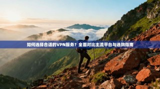 如何选择合适的VPN服务？全面对比主流平台与选购指南