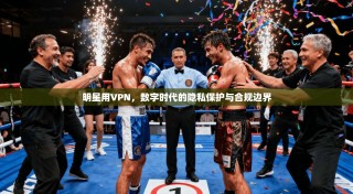 明星用VPN，数字时代的隐私保护与合规边界