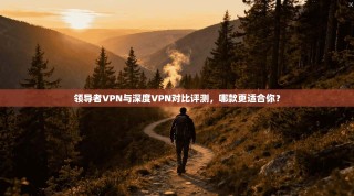 领导者VPN与深度VPN对比评测，哪款更适合你？