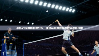 手机VPN翻墙利弊分析，便捷与风险并存的数字边界探索