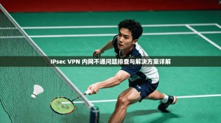 IPsec VPN 内网不通问题排查与解决方案详解