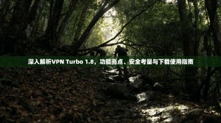 深入解析VPN Turbo 1.8，功能亮点、安全考量与下载使用指南