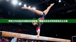 手机VPN与热点功能的协同使用，便捷与安全并存的移动办公之道