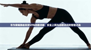 华为荣耀路由支持VPN功能详解，安全上网与远程访问的智能之选