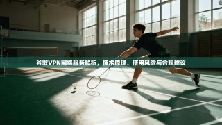 谷歌VPN网络服务解析，技术原理、使用风险与合规建议