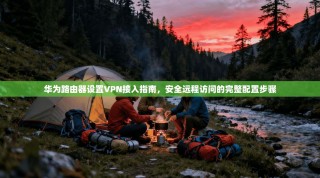 华为路由器设置VPN接入指南，安全远程访问的完整配置步骤