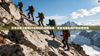 安卓设备上配置VPN地址的完整指南，安全与隐私保护的必备技能