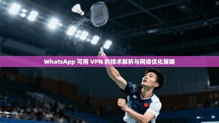 WhatsApp 可用 VPN 的技术解析与网络优化策略