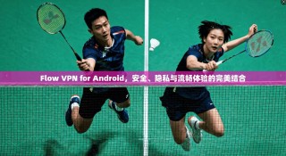 Flow VPN for Android，安全、隐私与流畅体验的完美结合