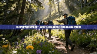 手机VPN启动失败？网络工程师教你五步排查与解决指南
