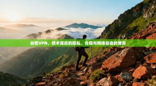 谷歌VPN，技术背后的隐私、合规与网络自由的博弈