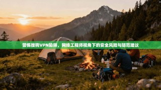 警惕搜狗VPN陷阱，网络工程师视角下的安全风险与防范建议