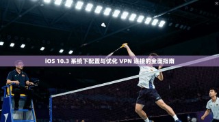 iOS 10.3 系统下配置与优化 VPN 连接的全面指南