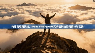 构建高可用网络，IPSec VPN与OSPF冗余机制的协同设计与实践