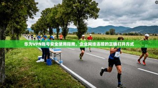 华为VPN账号安全使用指南，企业网络连接的正确打开方式