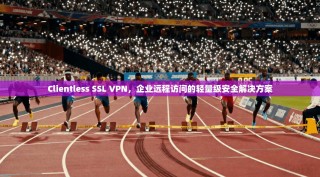 Clientless SSL VPN，企业远程访问的轻量级安全解决方案