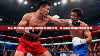 Mac系统中彻底卸载VPN服务的完整指南，从应用删除到网络配置清理