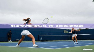 2024年付费VPN排行榜Top 10，安全、速度与隐私保护全面解析