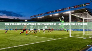 如何安全高效地使用VPN服务进行校园网络访问—基于学号身份认证的实践指南