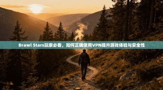 Brawl Stars玩家必看，如何正确使用VPN提升游戏体验与安全性