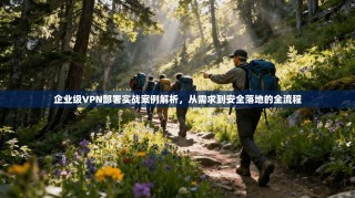企业级VPN部署实战案例解析，从需求到安全落地的全流程