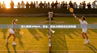 深入解析VPN44，安全、隐私与网络优化的利器