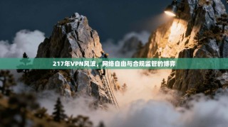 217年VPN风波，网络自由与合规监管的博弈