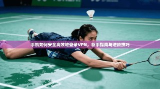 手机如何安全高效地登录VPN，新手指南与进阶技巧