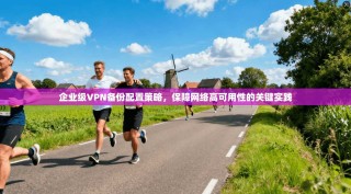 企业级VPN备份配置策略，保障网络高可用性的关键实践