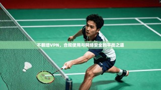不翻墙VPN，合规使用与网络安全的平衡之道