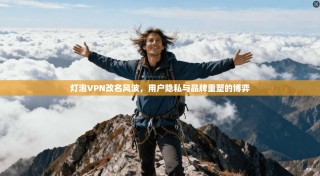 灯泡VPN改名风波，用户隐私与品牌重塑的博弈