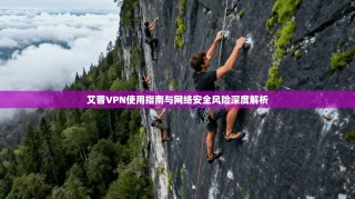 艾普VPN使用指南与网络安全风险深度解析