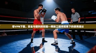 零VPN下载，安全与便利的权衡—网络工程师视角下的使用建议