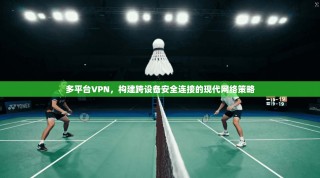 多平台VPN，构建跨设备安全连接的现代网络策略