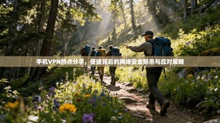 手机VPN热点分享，便捷背后的网络安全隐患与应对策略