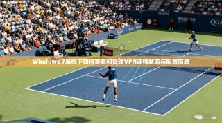 Windows 7系统下如何查看和管理VPN连接状态与配置信息