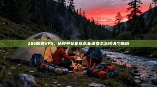 208配置VPN，从零开始搭建企业级安全远程访问通道