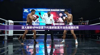 深入解析VPN设置下代理的配置方法与实践应用