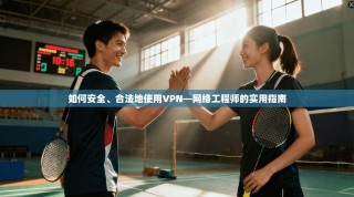 如何安全、合法地使用VPN—网络工程师的实用指南