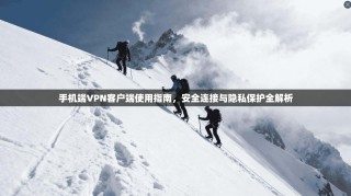 手机端VPN客户端使用指南，安全连接与隐私保护全解析