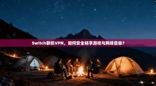 Switch联机VPN，如何安全畅享游戏与网络自由？
