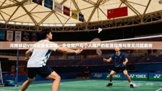 河南移动VPN设置全攻略，企业用户与个人用户的配置指南与常见问题解析