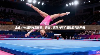 企业VPN组网方案详解，安全、高效与可扩展性的完美平衡